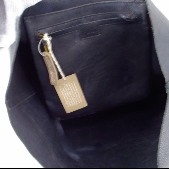 Madewell The Essential Tote Bag Black Leather Shoulder Office Work Minimalist - Picture 12 of 14